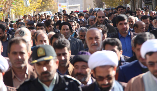 گزارش تصویری راهپیمایی ضد آمریکایی ـ صهیونیستی در کوهدشت