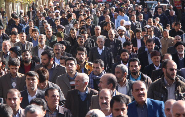 گزارش تصویری راهپیمایی ضد آمریکایی ـ صهیونیستی در کوهدشت
