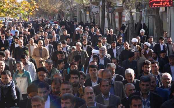 گزارش تصویری راهپیمایی ضد آمریکایی ـ صهیونیستی در کوهدشت
