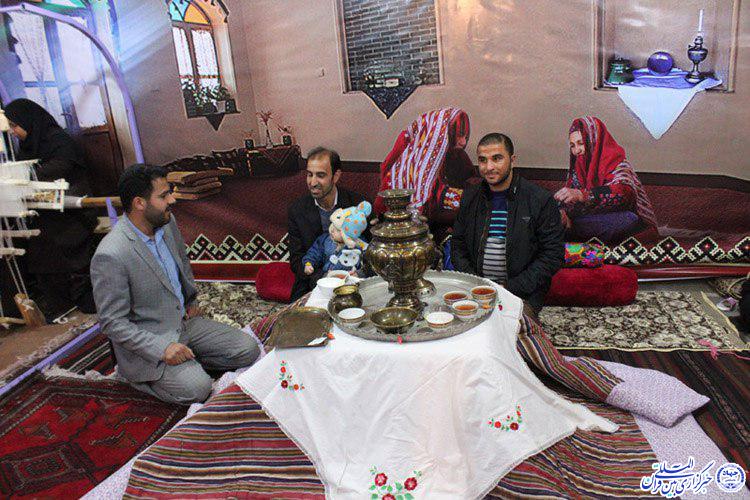 نمایشگاه صنایع دستی و هنرهای سنتی در قاب تصویر