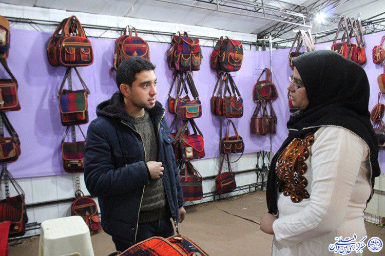 نمایشگاه صنایع دستی و هنرهای سنتی در قاب تصویر