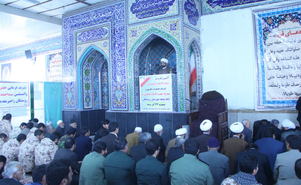 گزارش تصویری جلسه معارفه امام جمعه جدید رومشکان