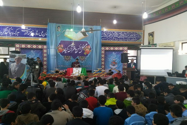گزارش تصویری محافل انس با قرآن حمید شاکرنژاد در مازندران