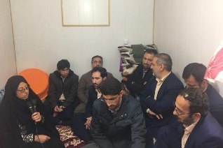 پنجشنبه///دیدار جامعه قرآنی با خانواده 15 شهید روستای سرابله