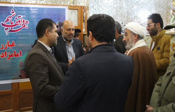 غباروبی حرم مطهر امامزاده محمد(ع) کوهدشت