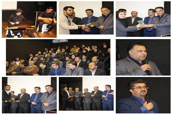 مراسم تجلیل از بازیگران و عوامل نمایش «گزارش یک تابوت»