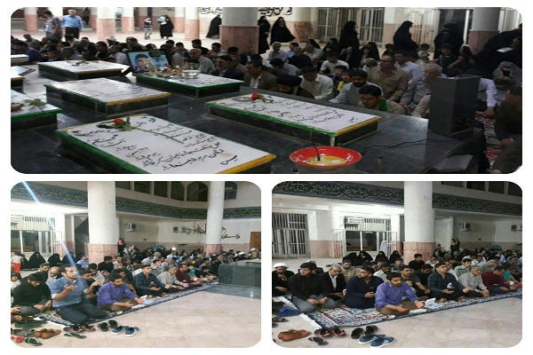 سنت تحویل سال با یاد شهدا در چابهار