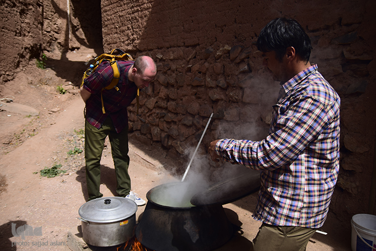 بازدید مسافراتن نوروزی از روستای توریستس ابیانه