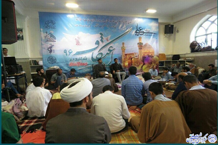 برپایی محافل قرآنی در میان معتکفان به همت مؤسسه بیت&zwnj;الاحزان خراسان رضوی