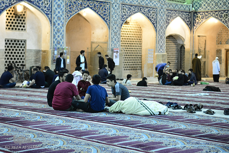 اعتکاف در مسجدجامع اصفهان