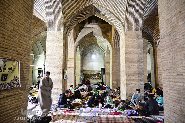اعتکاف در مسجدجامع اصفهان