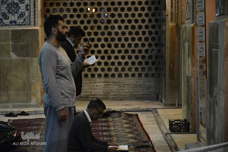 اعتکاف در مسجدجامع اصفهان