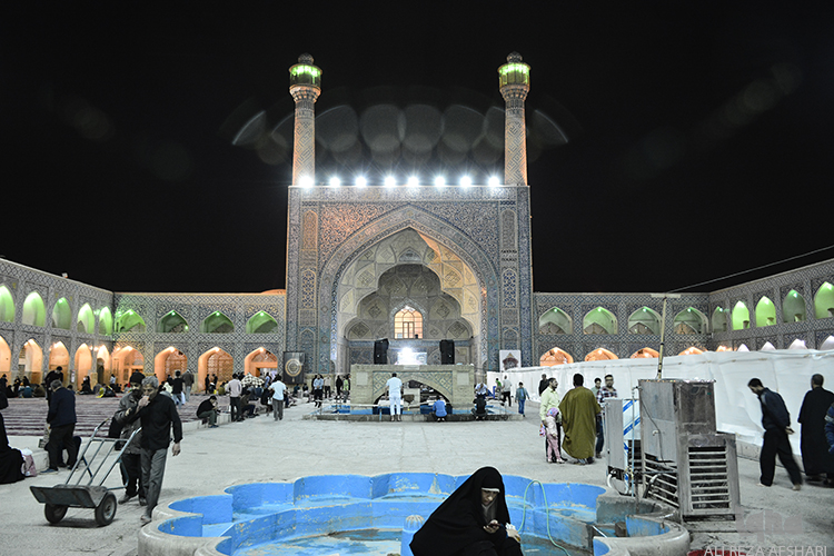 اعتکاف در مسجدجامع اصفهان