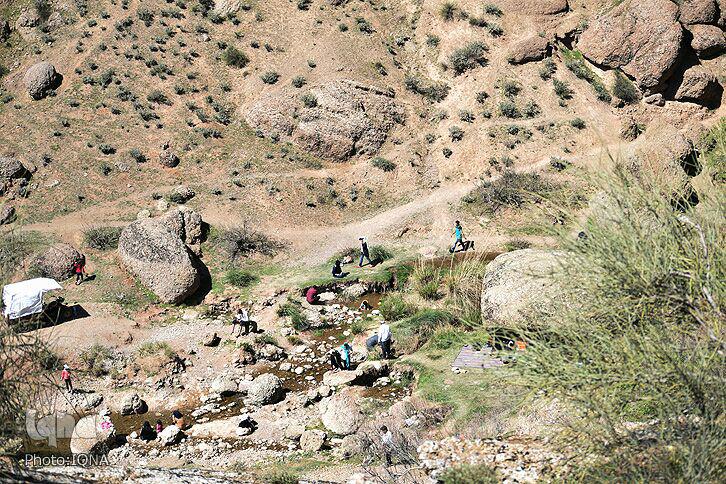 گزارش تصویری آبشار طلایی خرم&zwnj;آباد