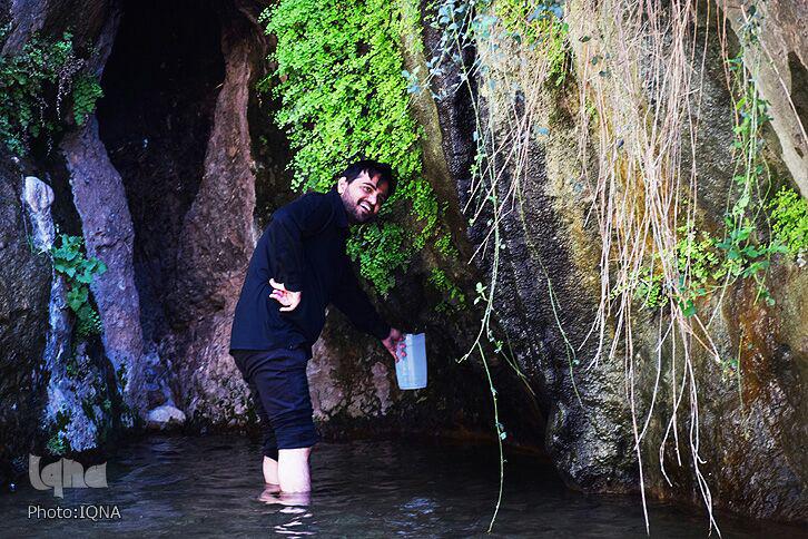 گزارش تصویری آبشار طلایی خرم&zwnj;آباد