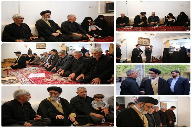 حضور نماینده ولیفقیه در آذربایجانشرقی در منزل شهید مدافع حرم «اکبر زوار جنتی» حضور نماینده ولیفقیه در آذربایجانشرقی در منزل شهید مدافع حرم «اکبر زوار جنتی»