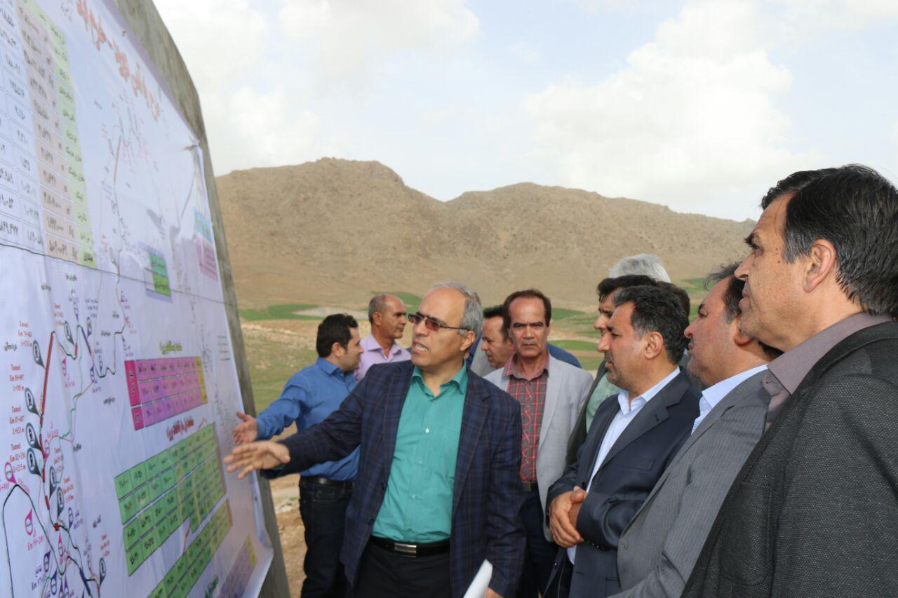 گزارش تصویری سفر استاندار لرستان به دورود