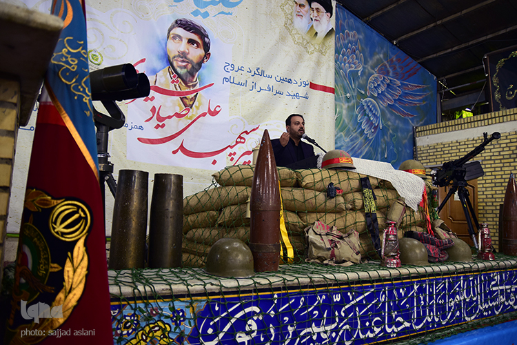مراسم نوزدهمین سالگرد عروج شهید سرافراز اسلام امیر سپهبد علی صیاد شیرازی