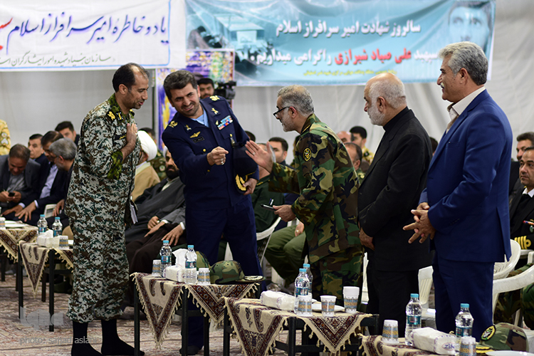 مراسم نوزدهمین سالگرد عروج شهید سرافراز اسلام امیر سپهبد علی صیاد شیرازی