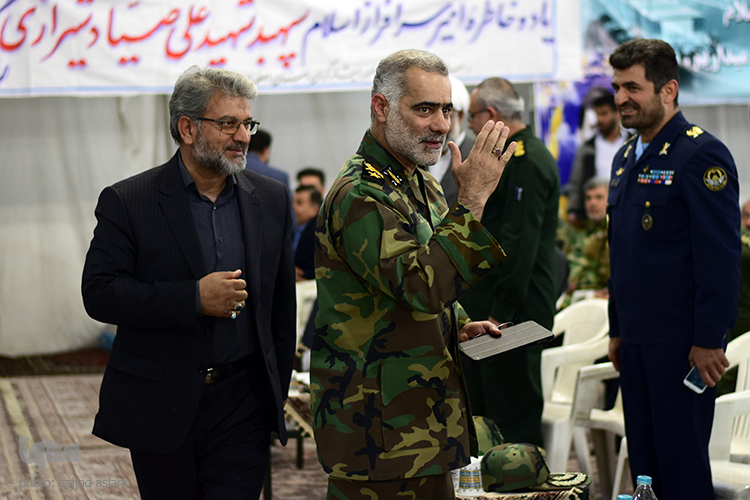 مراسم نوزدهمین سالگرد عروج شهید سرافراز اسلام امیر سپهبد علی صیاد شیرازی