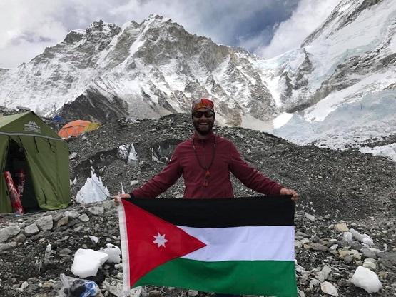 مسلمان معلول فلسطینی در مسیر اورست+عکس