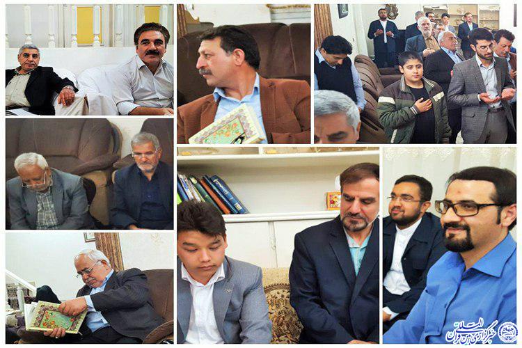 یادی از مرحوم محمدحسن جواهری در جلسه قرآن اهل بیت(ع)