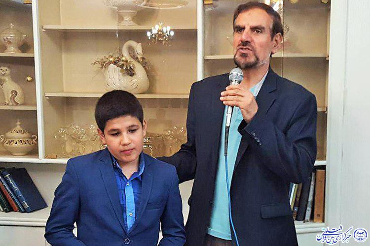 یادی از مرحوم محمدحسن جواهری در جلسه قرآن اهل بیت(ع)