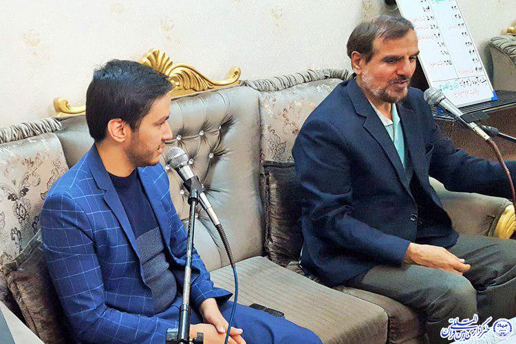 یادی از مرحوم محمدحسن جواهری در جلسه قرآن اهل بیت(ع)