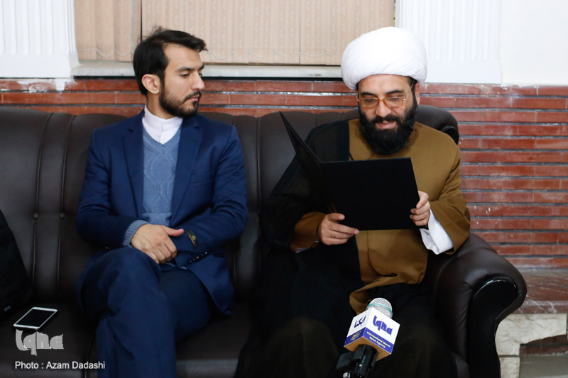 مسئول شورای سیاستگذاری ائمه جمعه استان قزوین ميهمان ايكنا مسئول شورای سیاستگذاری ائمه جمعه استان قزوین ميهمان ايكنا