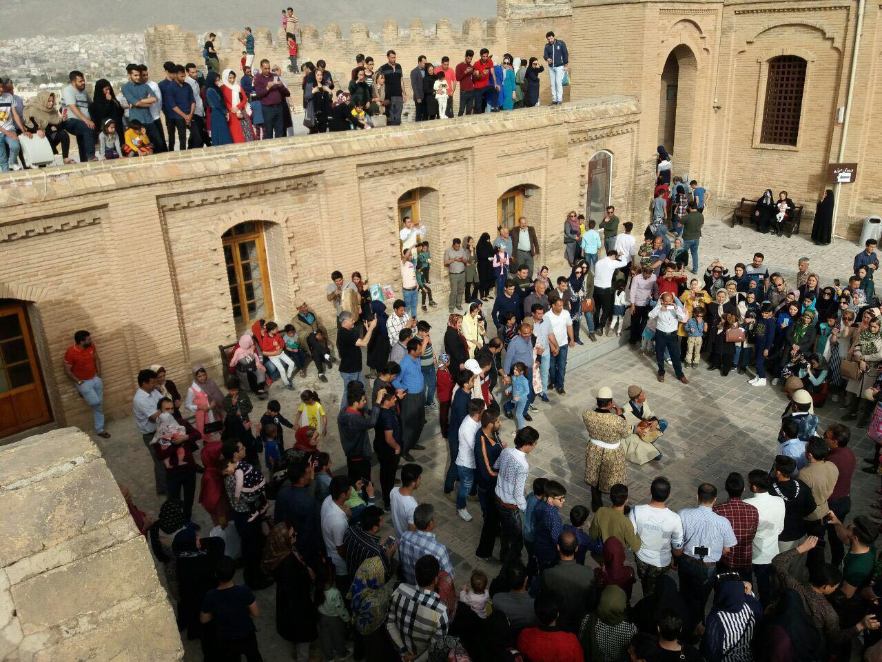 افزایش ۹۰ درصدی بازدیدکنندگان از قلعه فلک&zwnj;الافلاک
