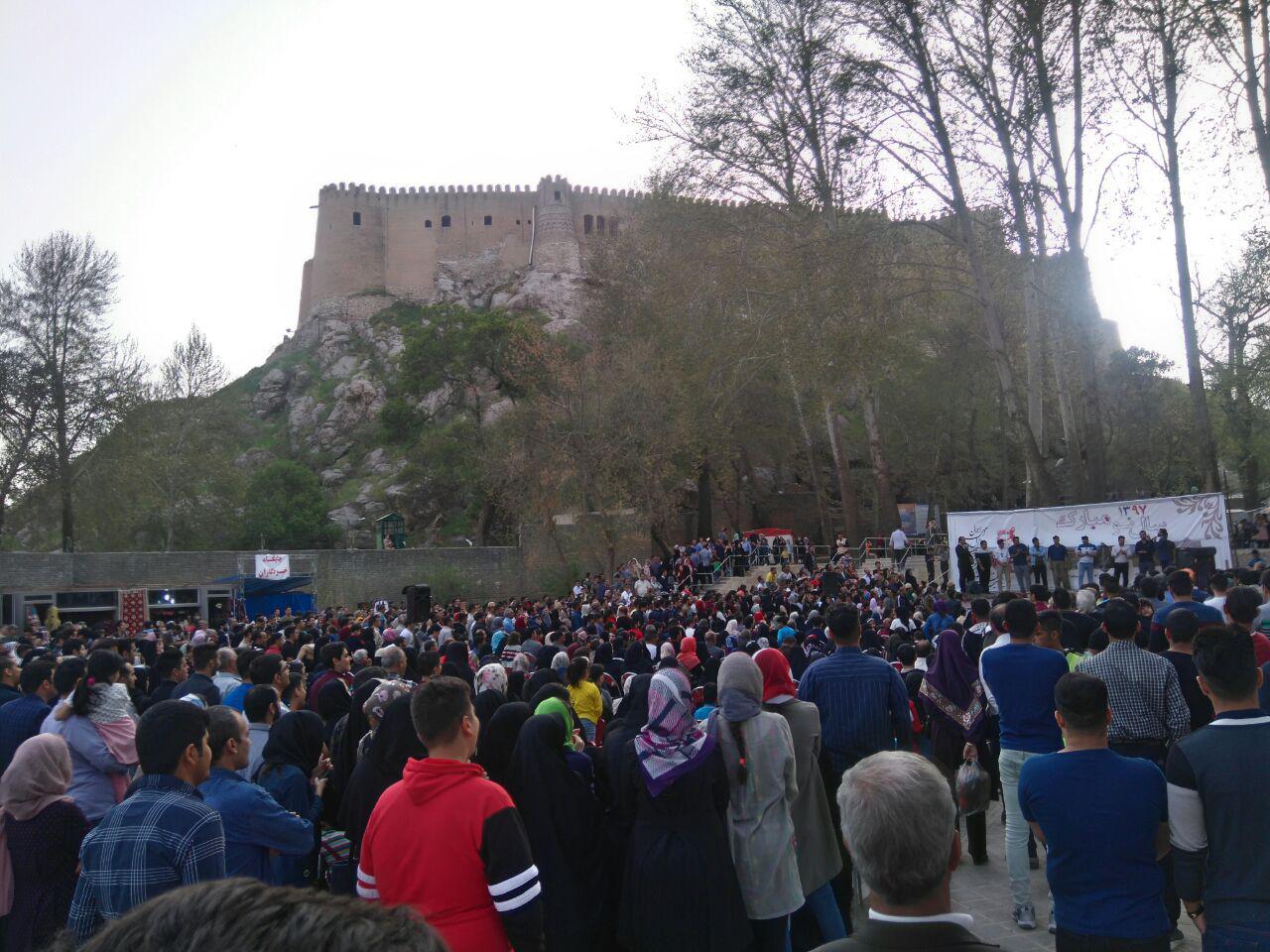 افزایش ۹۰ درصدی بازدیدکنندگان از قلعه فلک&zwnj;الافلاک