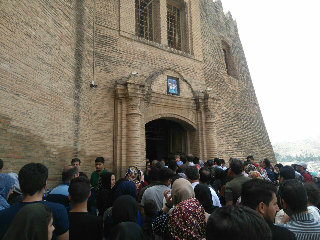 افزایش ۹۰ درصدی بازدیدکنندگان از قلعه فلک&zwnj;الافلاک