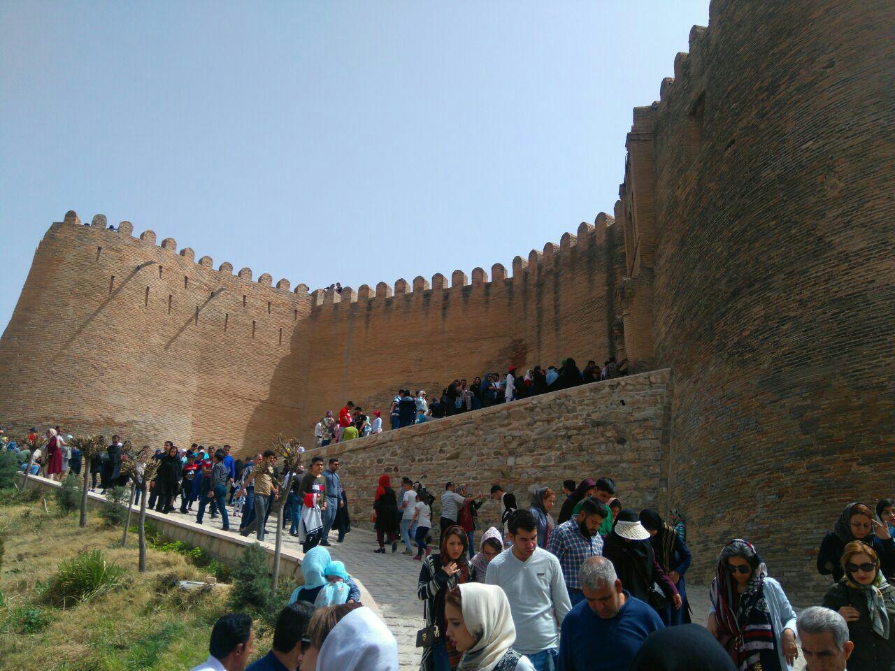 افزایش ۹۰ درصدی بازدیدکنندگان از قلعه فلک&zwnj;الافلاک