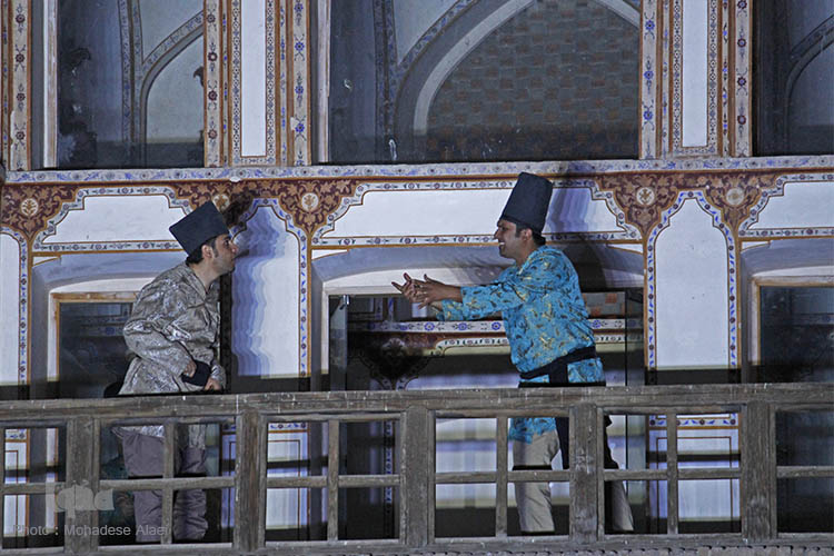 نورپرردازی سه بعدی پل خواجو به مناسبت سال نو