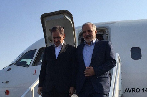 معاون اول رئیس جمهوری وارد سیستان&zwnj;وبلوچستان شد