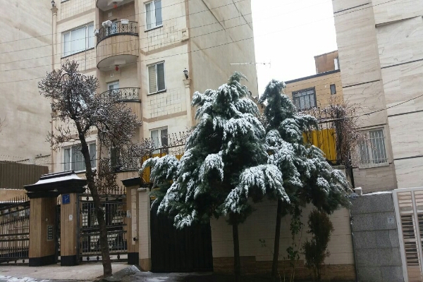 بارش رحمت الهی در همدان