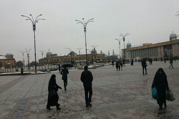 بارش رحمت الهی در همدان
