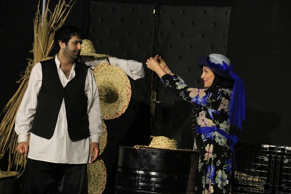 گزارش تصویری &laquo;نمایش یاغی&zwnj;های عاشق&raquo; در ساری
