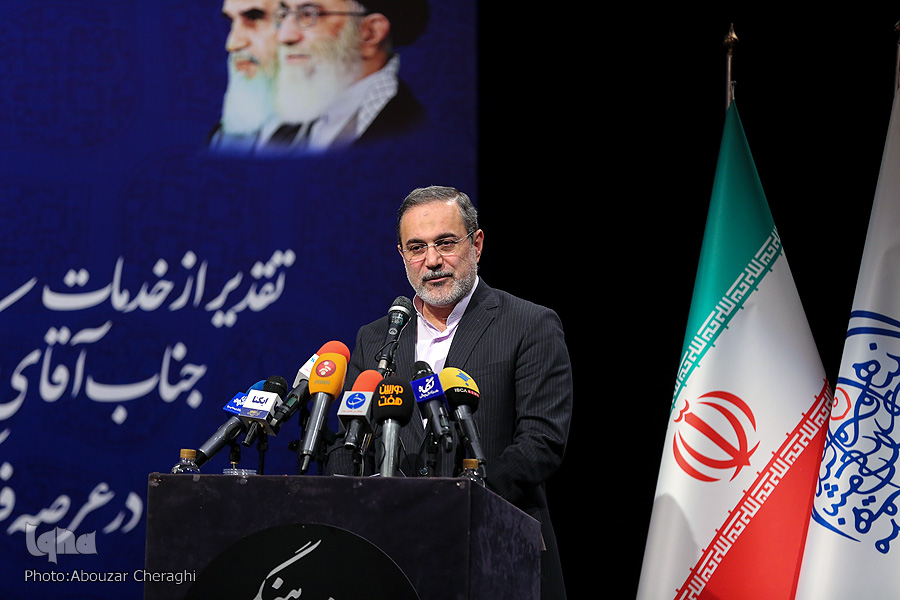 مراسم تودیع و معارفه دبیر شورای عالی انقلاب فرهنگی برگزار شد