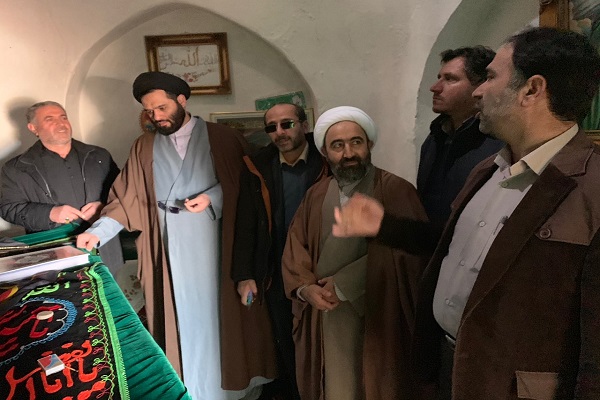 بازدید مدیرکل اوقاف استان قزوین از شهرستان آوج