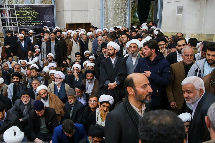 مراسم ختم آیت‌الله هاشمی شاهرودی در قم برگزار شد