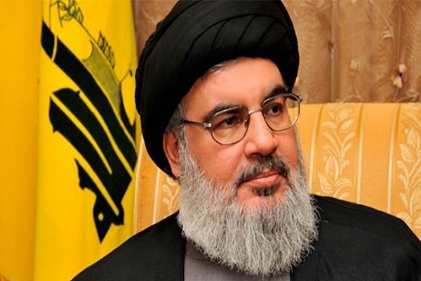 دیدار سید حسن نصرالله با دبیرکل کمیته‌های مردمی فلسطین