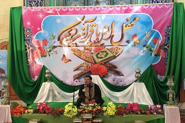 كاروان قرآنى انقلاب در ایستگاه هرمزگان/ برپایی محفل انس با قرآن در قشم + عکس