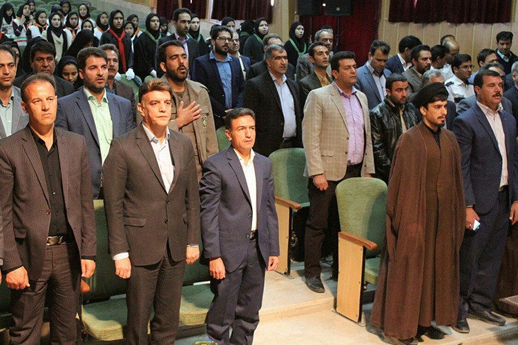 نواخته شدن زنگ انقلاب در خاتم+عکس