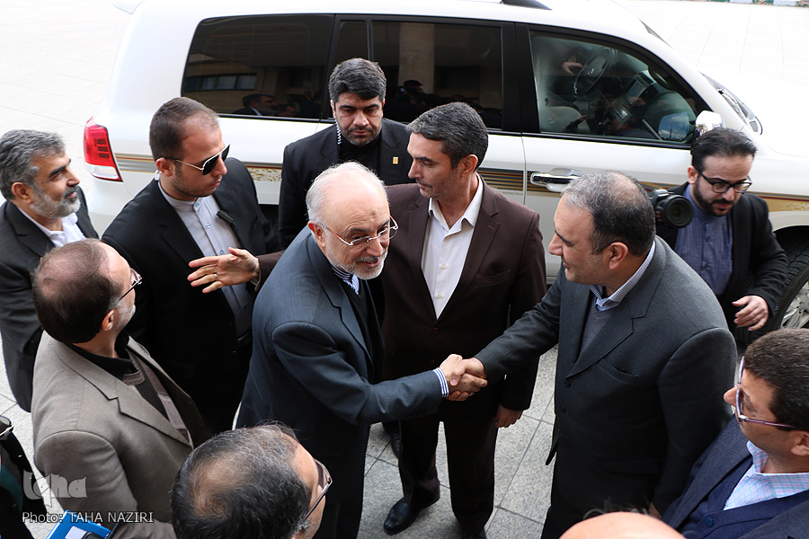 رئیس سازمان انرژی اتمی کشور وارد اراک شد