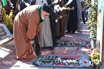 تجدید میثاق روحانیون و طلاب شهرستان اراک با شهدای انقلاب اسلامی