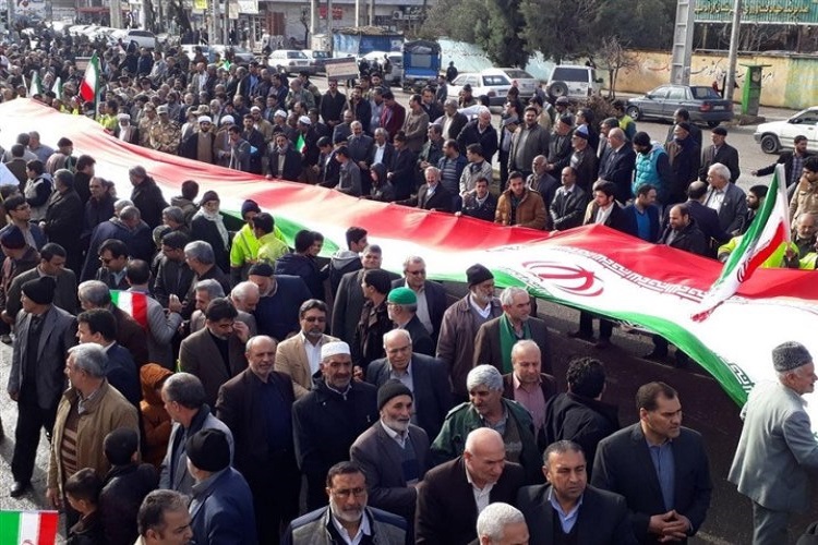 مسیرهای راهپیمایی 22 بهمن در قزوین/پرشورتر از چهل سال گذشته