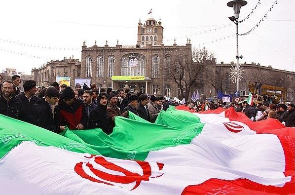 مسیرهای راهپیمایی ۲۲ بهمن در تبریز اعلام شد