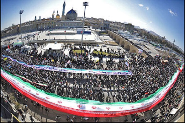 حضور باشکوه مردم قم در جشن 40 سالگی انقلاب