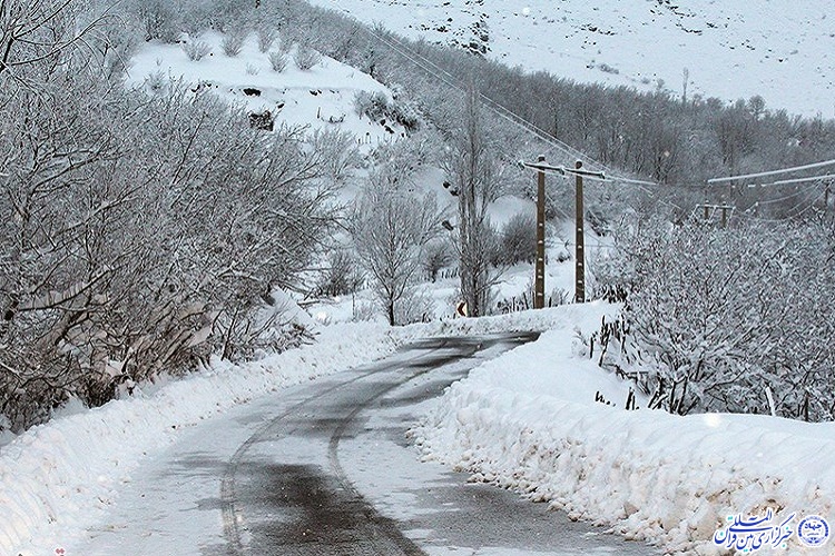 بارش سنگین برف و تعطیلی مدارس اردبیل